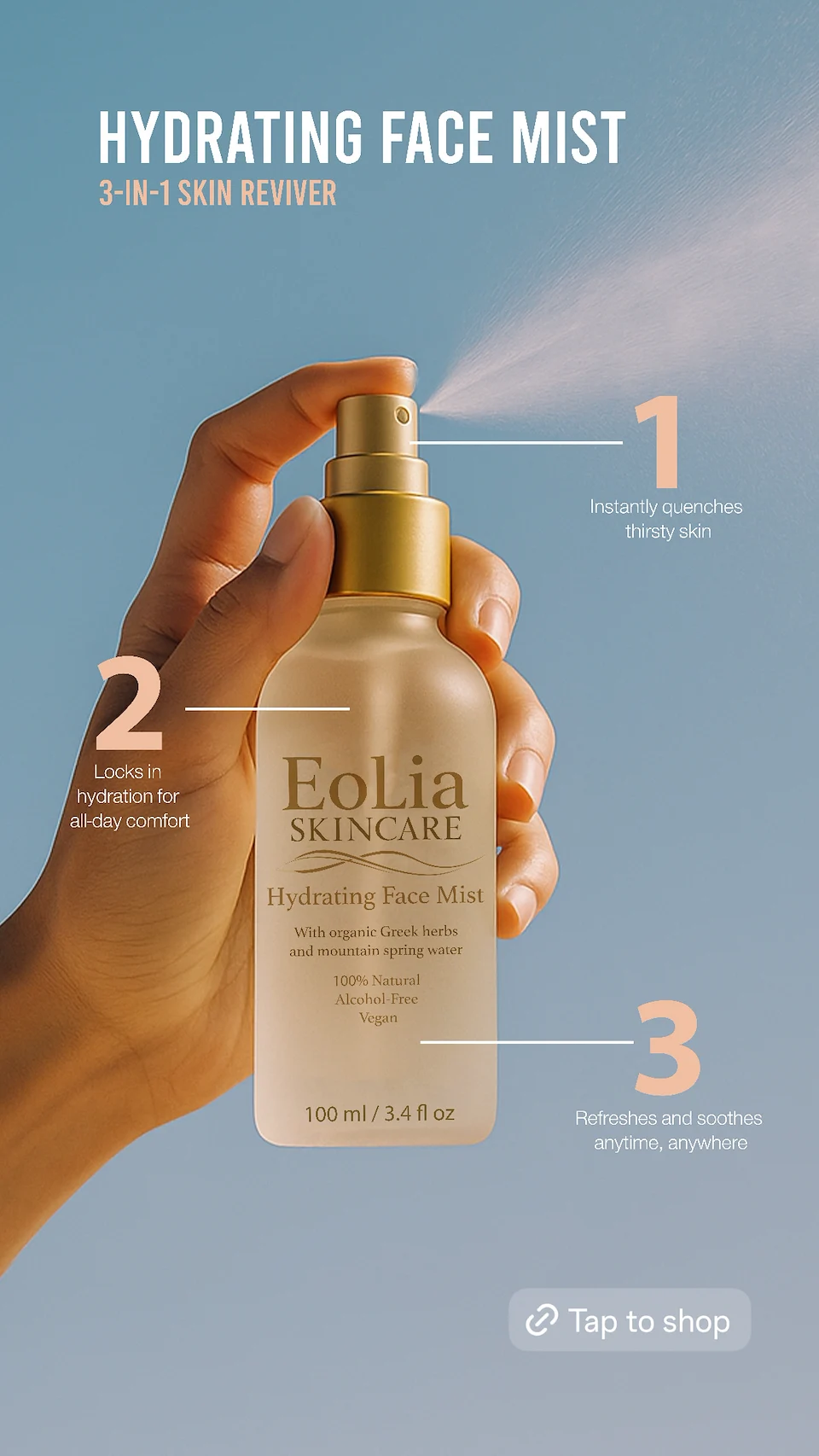 Eolia Skincare — Product features